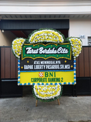 Papan Bunga Duka di Yosomulyo