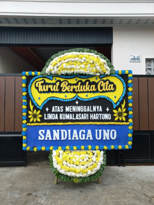 Papan Bunga Duka di Yosomulyo